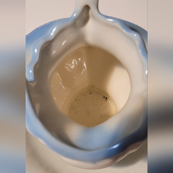 💜2 for $10💜 Bundle and save Blue Floral Ceramic Pitcher and Bowl Set - Picture 2 of 8